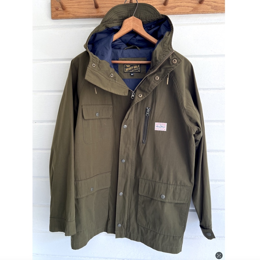 BENNY GOLD San Francisco Hooded Rain Jacket - M